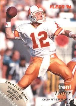 Trent Dilfer Tampa Bay Buccaneers 1996 Fleer NFL #133
